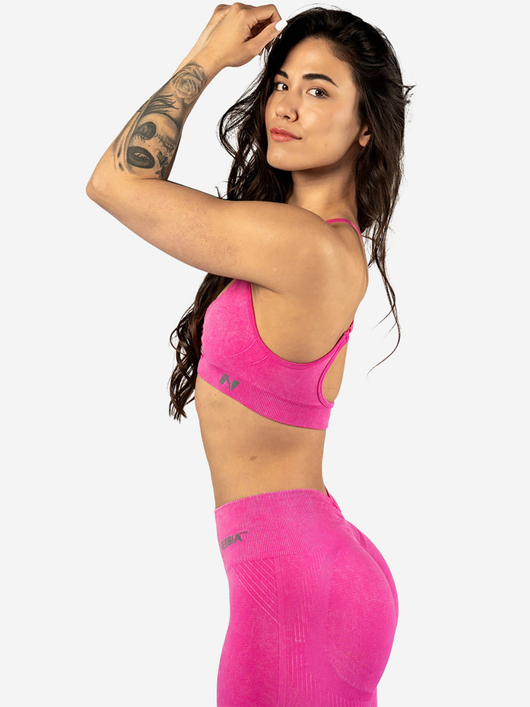 Топ спортивный женский Sports Bra TOTALLY SEAMLESS Black 305