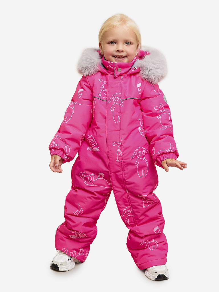 Комбинезон детский batik Джери принт розовый монохром