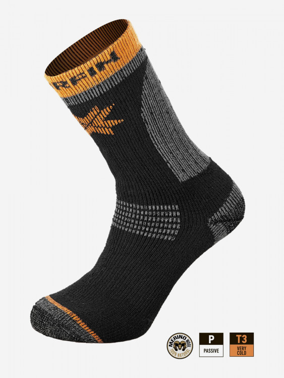 Термоноски Norfin T3P NORDIC MERINO WARM CREW для рыбалки и охоты