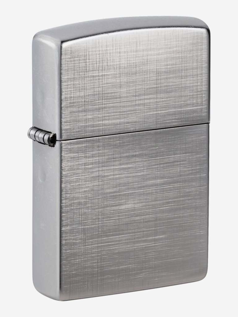 Зажигалка Zippo 28181 Classic Brushed Chrome, серебристая матовая