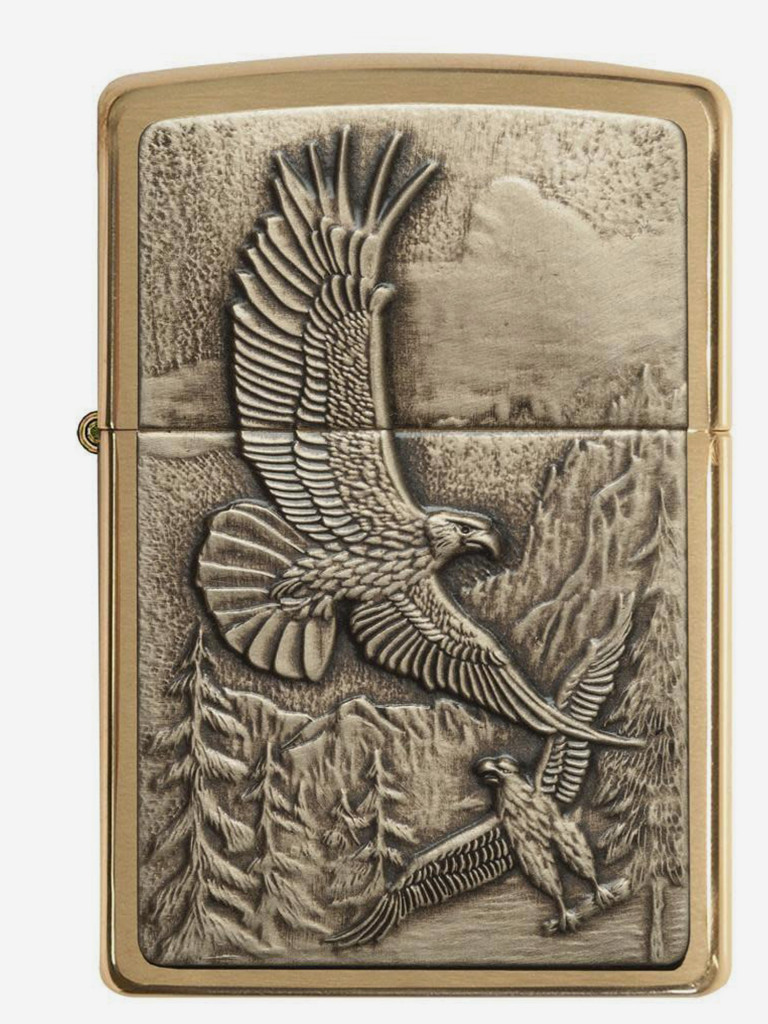 Зажигалка бензиновая ZIPPO 20854 Soaring Eagles
