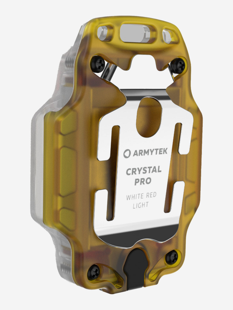 Фонарь налобный Armytek Crystal Pro, белый и красный свет