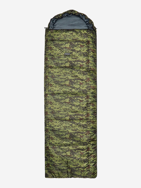 Спальный мешок Фрегат (200) туристический, армейский, камуфляж камуфляж цвет — купить за 1690 руб. со скидкой 50 %, отзывы в интернет-магазине Спортмастер
