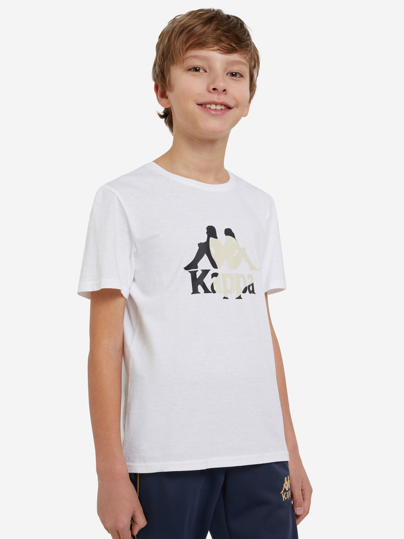 фото Футболка для мальчиков kappa, белый