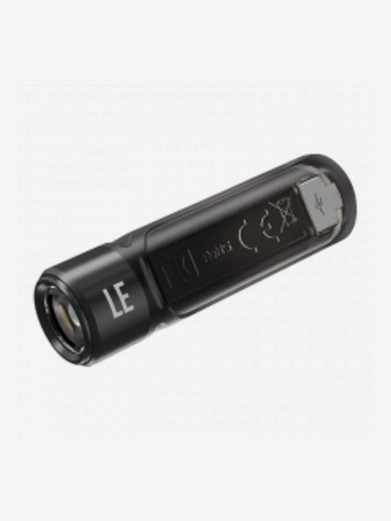 Наключный фонарь NITECORE TIKI LE BLACK OSRAM P8 300Люмен+R/B Light
