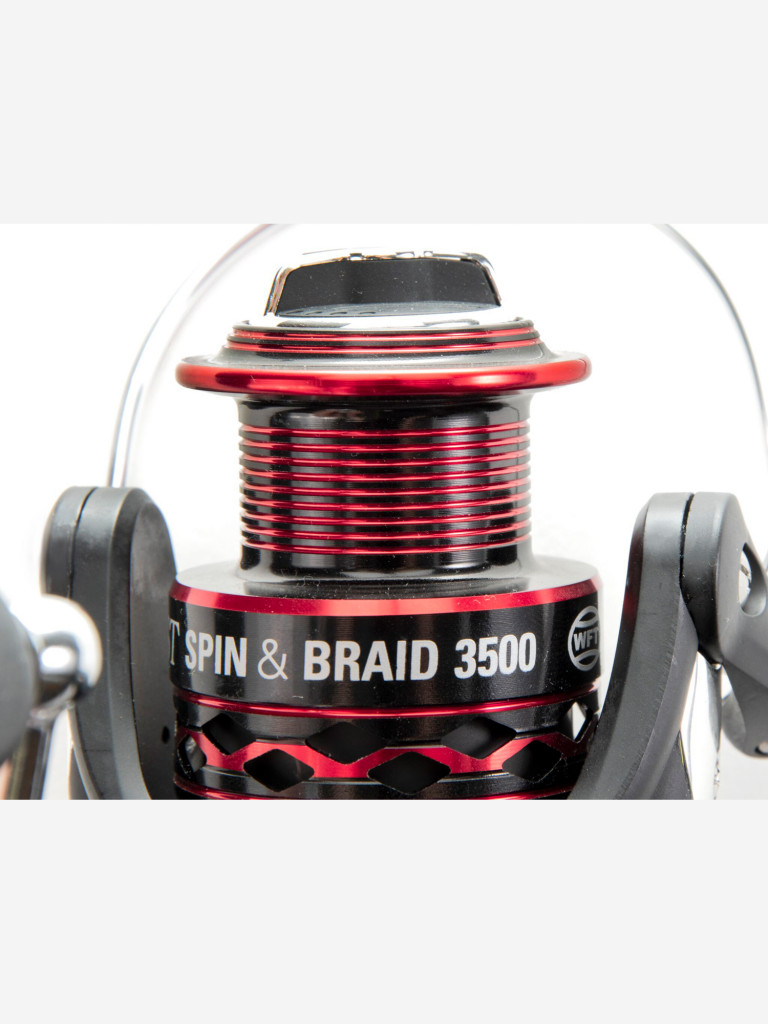 Катушка для рыбалки безынерционная WFT Fast SPIN&BRAID 10 3500FD для поплавочной удочки карповая для фидера с байтранером,9ш.п.+1р.п.,для дальнего заброса, ловли на течении,для новичков