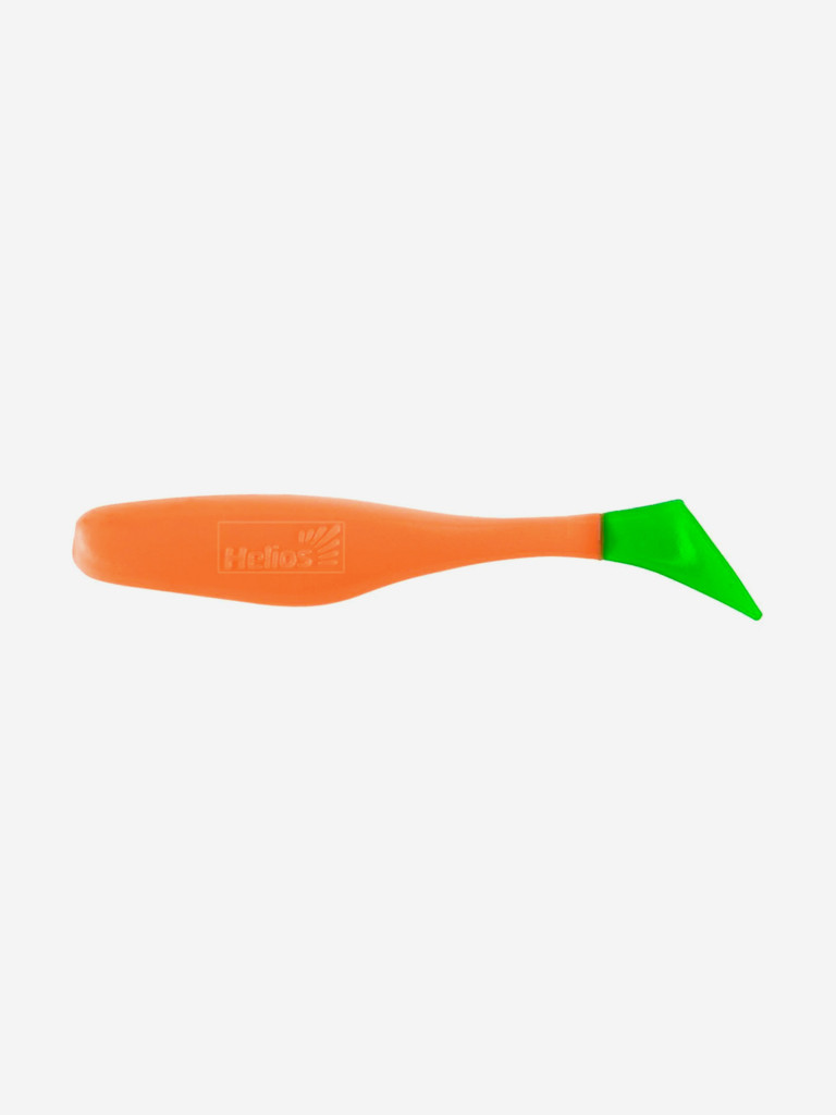 Мягкая приманка Helios Vigor, 3,75'' / 9,5 см, Orange & Green, 7 шт (HS-6-025)