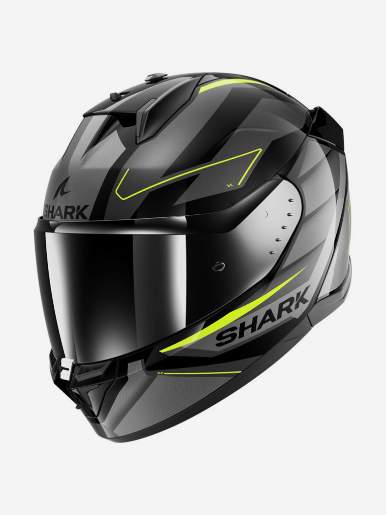Мотошлем интеграл Shark D-SKWAL 3 SIZLER Black/Anthracite/Yellow