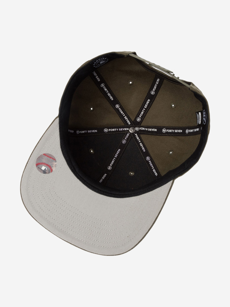 Бейсболка с прямым козырьком 47 BRAND B-NSHOT12WBP-SWA Los Angeles Dodgers MLB