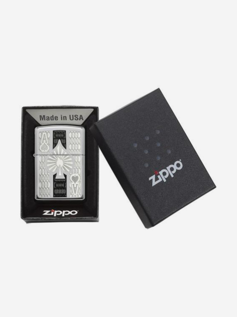 Зажигалка бензиновая ZIPPO 24196 Intricate Spade
