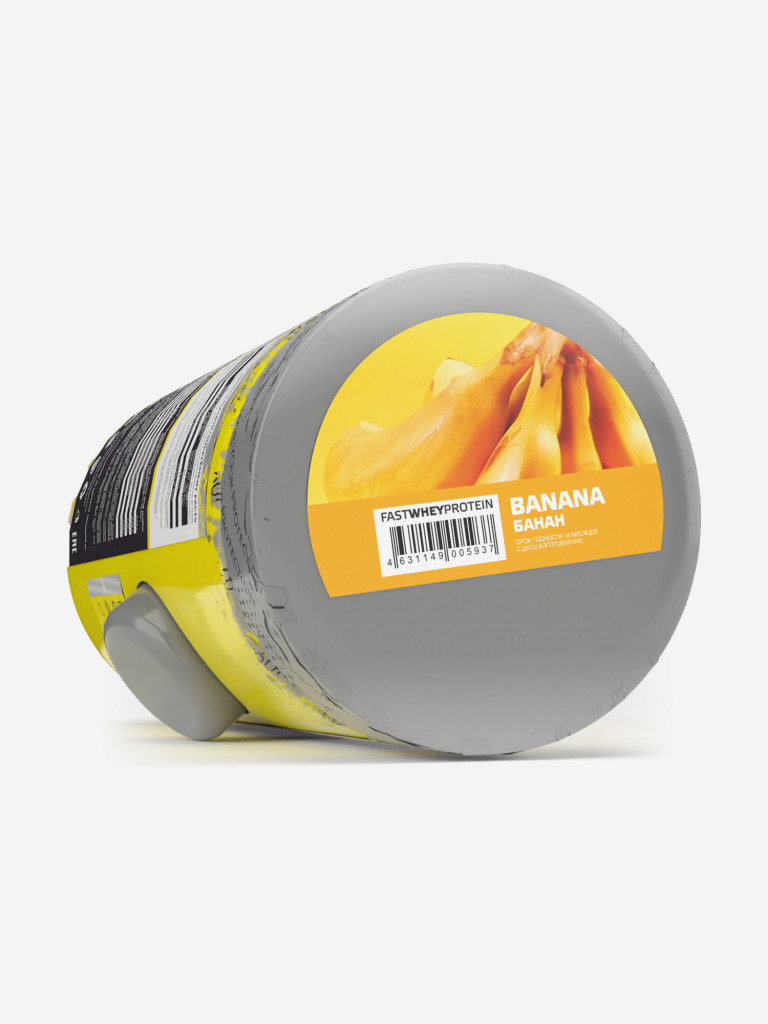 Сывороточный протеин Steelpower Fast Whey, 900 г, 70% белка, Банан