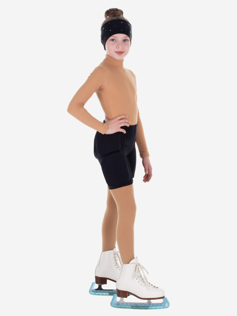 Шорты защитные для фигурного катания Кристалсспорт (защита таза)