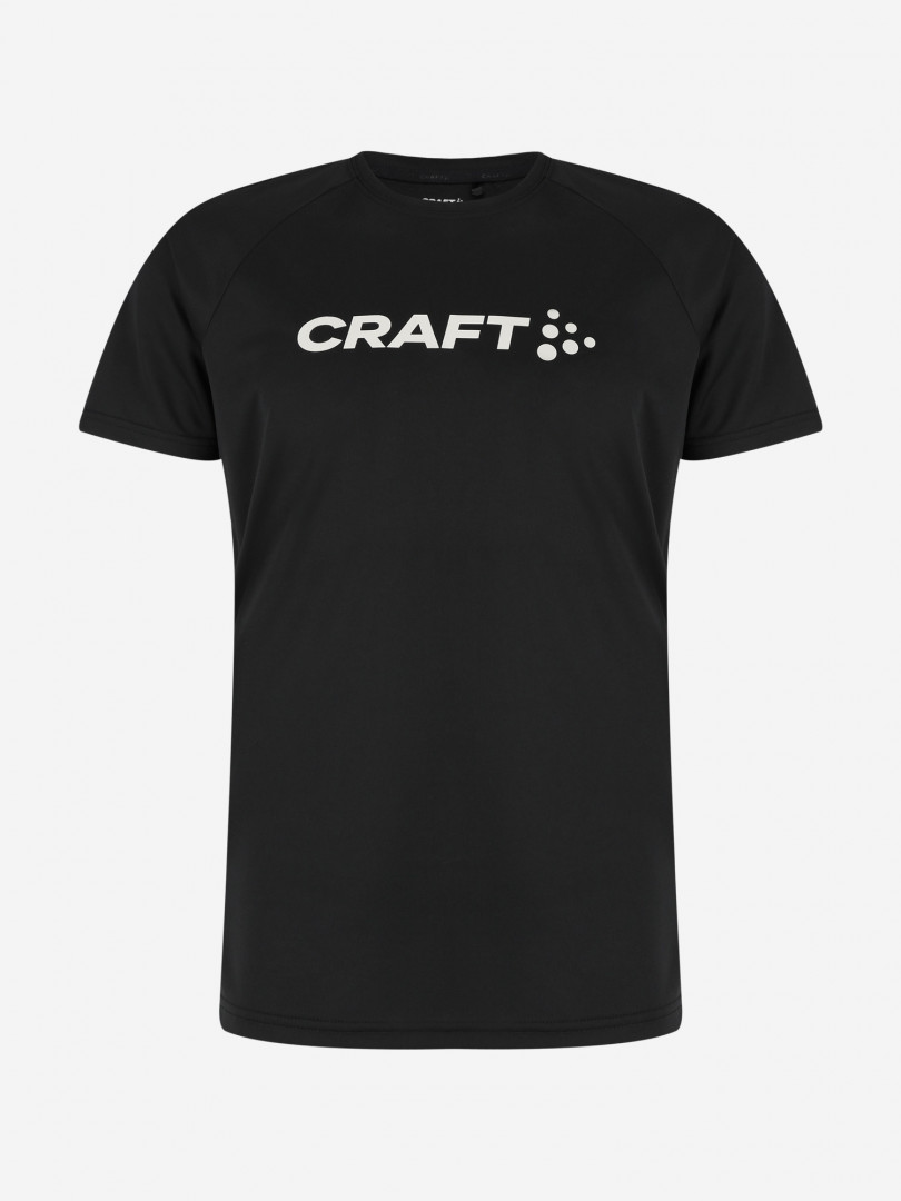 фото Футболка мужская craft core unify logo, черный