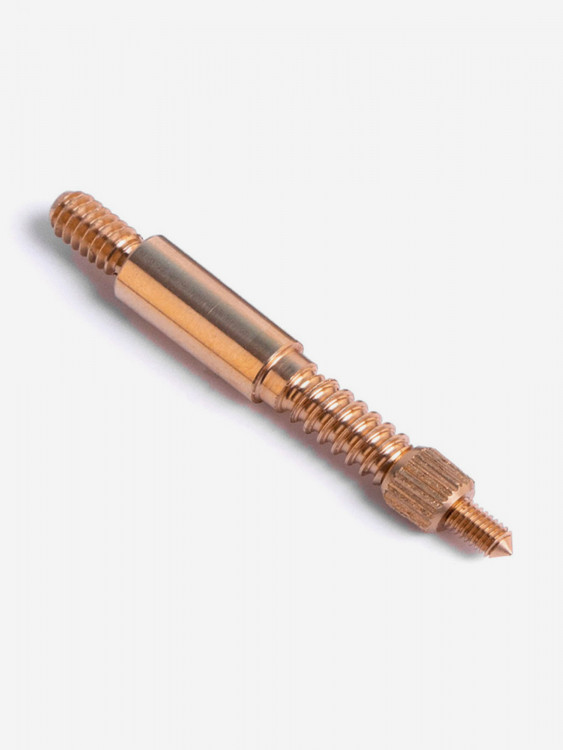 Адаптер-иголка A2S GUN, латунь, резьба "папа" дюймовая 5/40