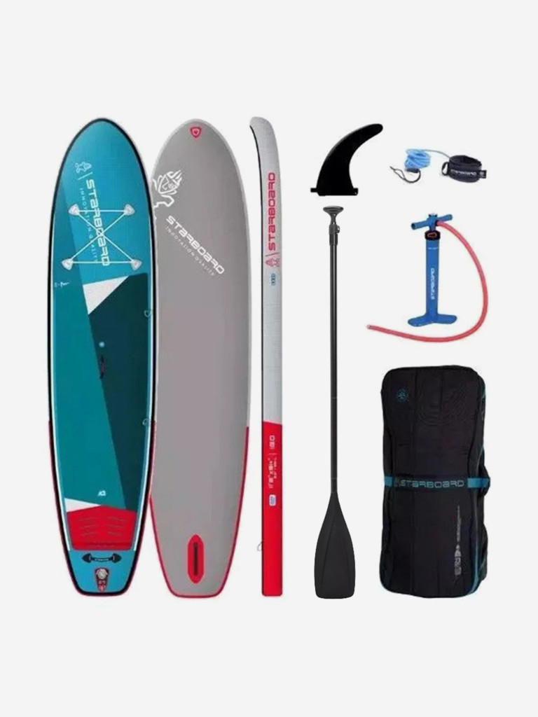 Сапборд Starboard iGO Zen Sс 11.2х31+"х+5.5", 340x79x14 см, надувной двухслойный