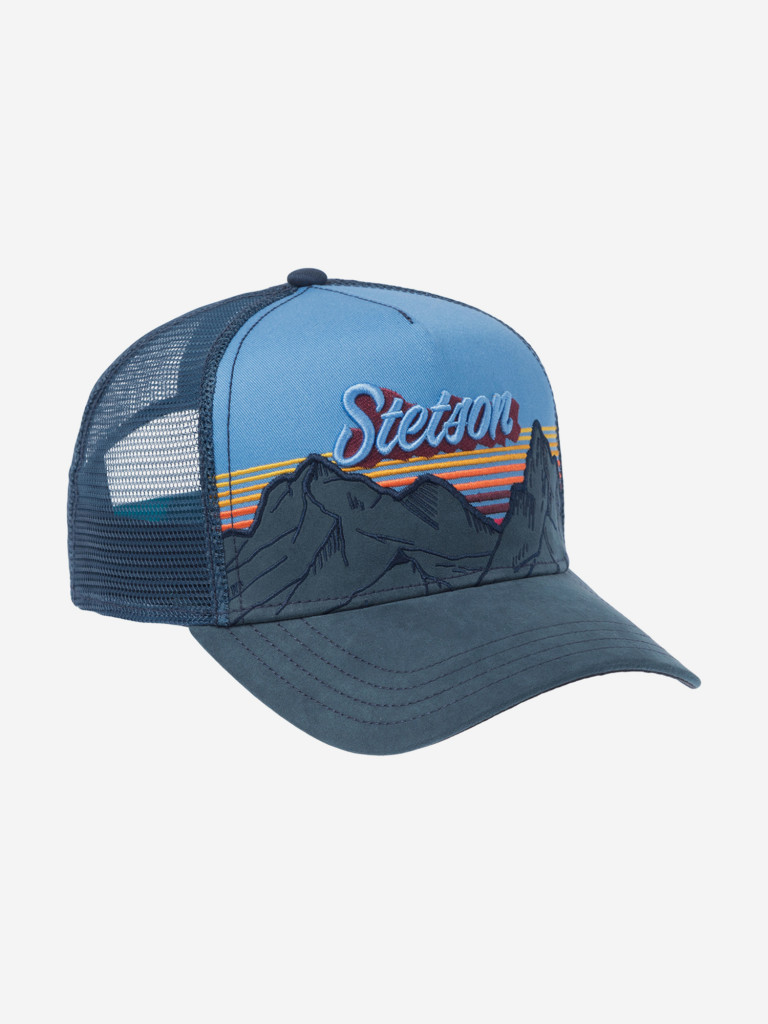 Бейсболка с сеточкой STETSON 7746101 TRUCKER CAP MOUNTAIN MIST