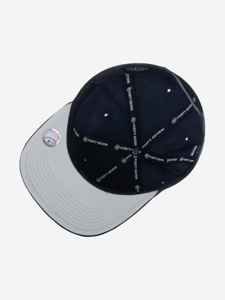 Бейсболка с прямым козырьком 47 BRAND B-NSHOT17WBP New York Yankees MLB (синий)