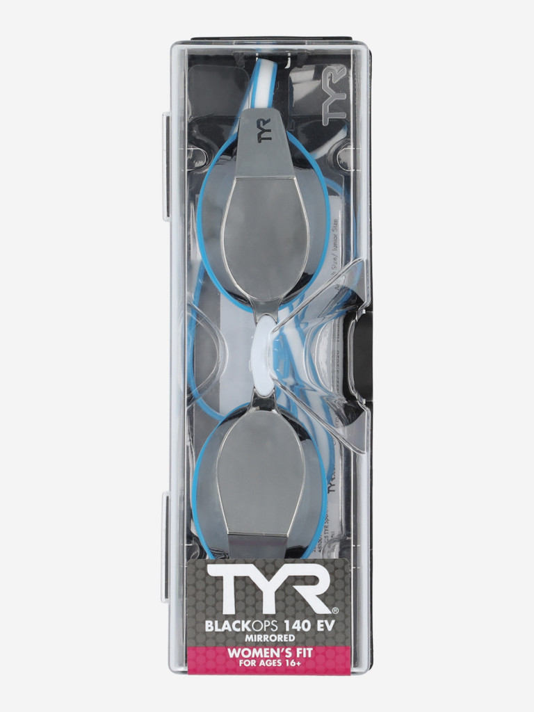 Очки для плавания TYR Black Ops 140 Ev Mirrored Racing