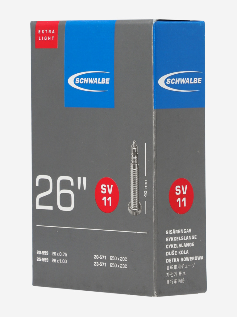 Камера Schwalbe SV11 Extra Light 26'' велониппель