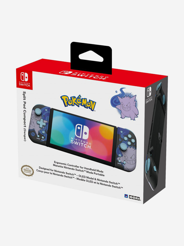 Контроллер HORI для Nintendo Switch Split Pad Compact / Gengar (NSW-411U)