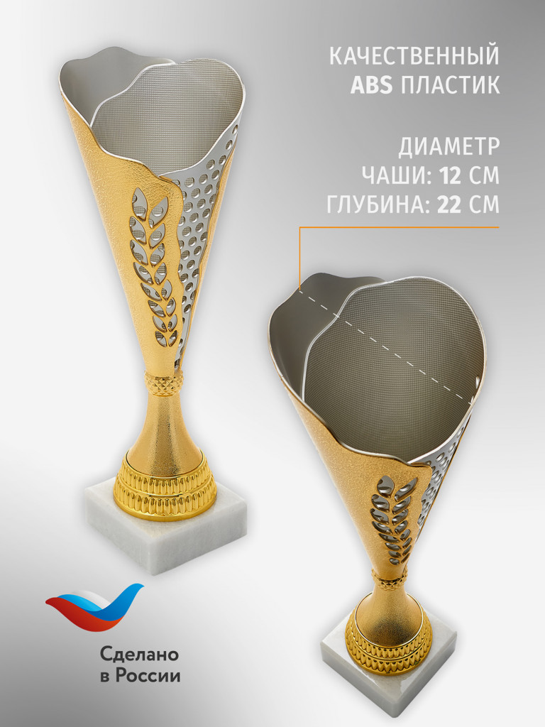Кубок спортивный для награждения победителей 31 см