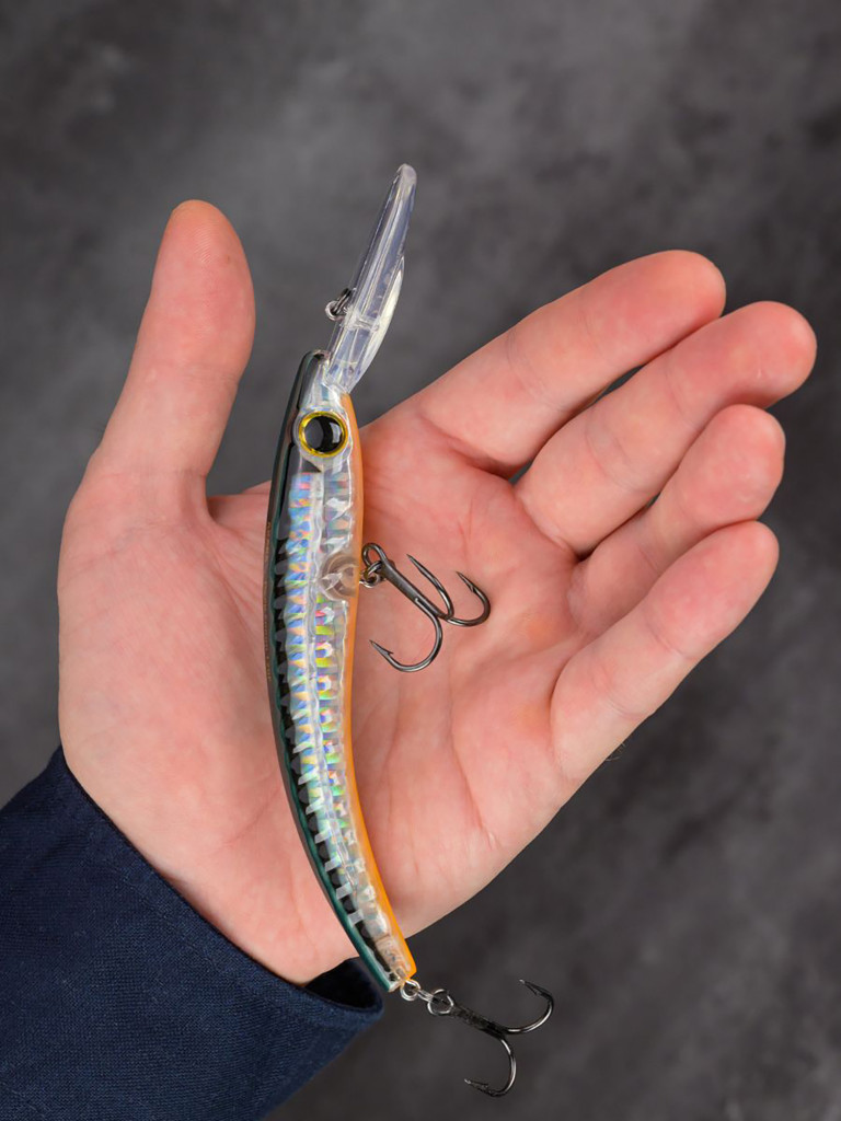 Воблер Akara Deep Snoop 120F минноу плавающий для троллинга на щуку, судака, сома 20гр A23