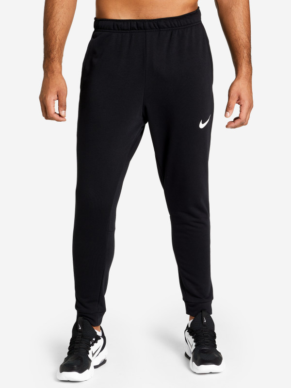 Брюки мужские Nike Dri-FIT черный цвет — купить за 8239 руб. со скидкой 20 %, отзывы в интернет-магазине Спортмастер