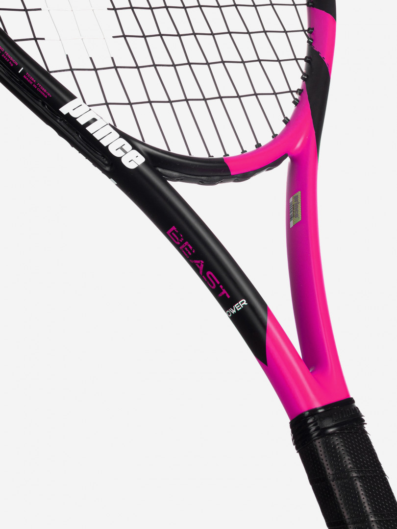 фото Ракетка для большого тенниса prince beast power pink 285 27", черный