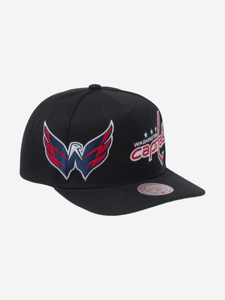 Бейсболка MITCHELL NESS HP12861-WCABLCK Washington Capitals NHL