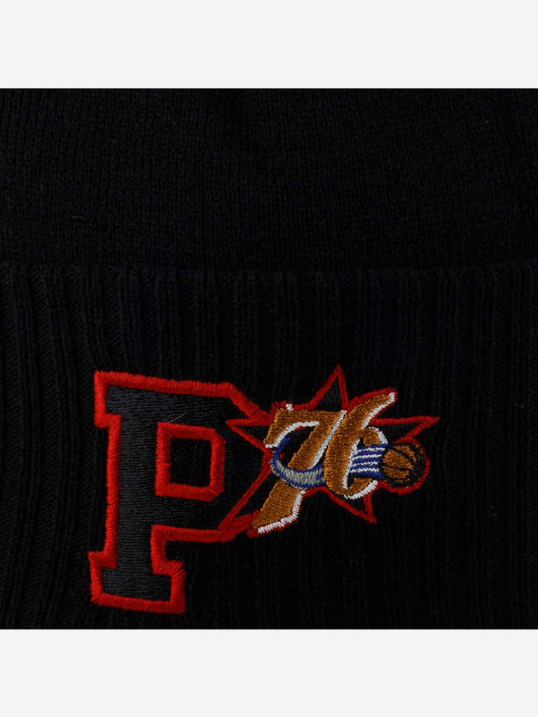 Шапка с отворотом MITCHELL NESS KTCFMM21153-P76BLCK Philadelphia 76Ers NBA