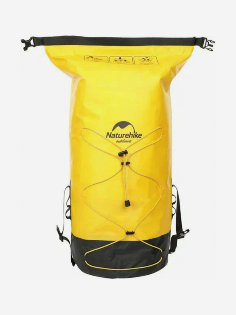 Рюкзак туристический Naturehike 40 л, ПВХ, желтый