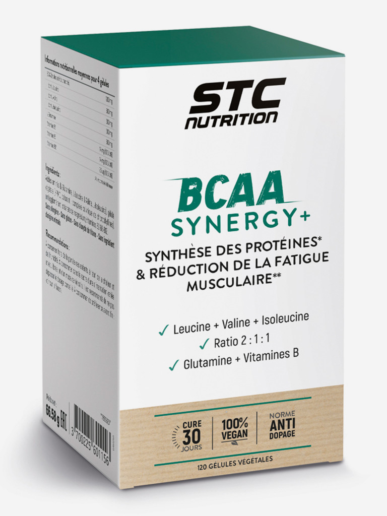 ВСАА СИНЕРГИЯ+ / BCAA SYNERGY+ (капсулы массой 554,82 мг), 120 капсул