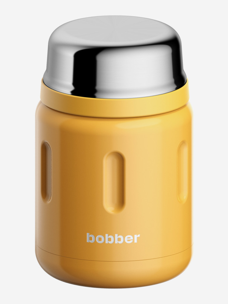 Термос вакуумный для еды BOBBER Jerrycan 700 мл, тепло до 14 часов, оранжевый
