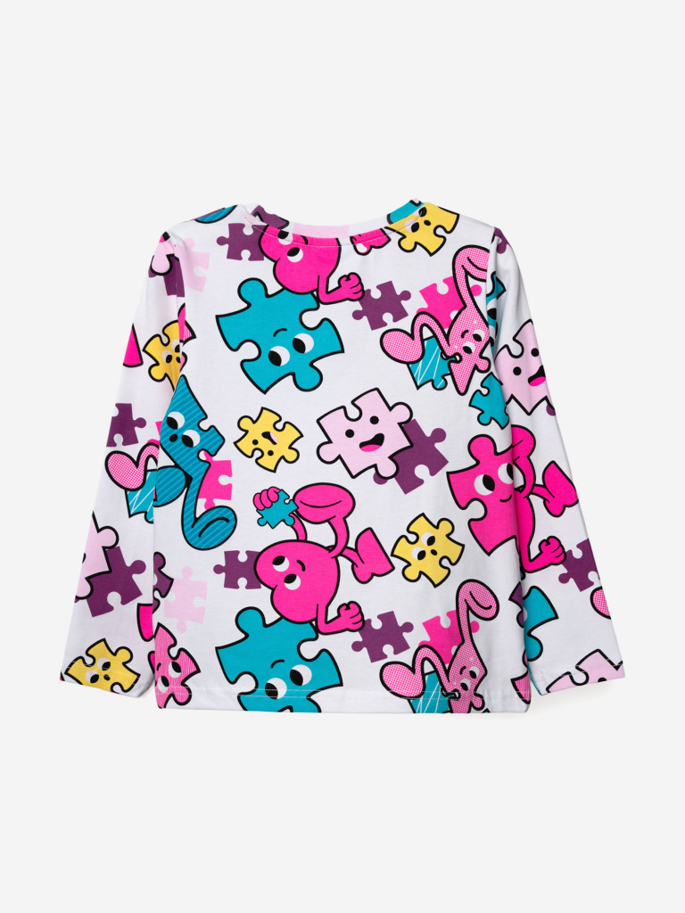 Лонгслив для девочки PlayToday