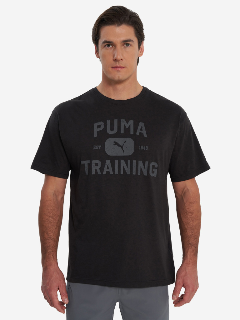 Футболка мужская PUMA Graphics Train Logo Relaxed
