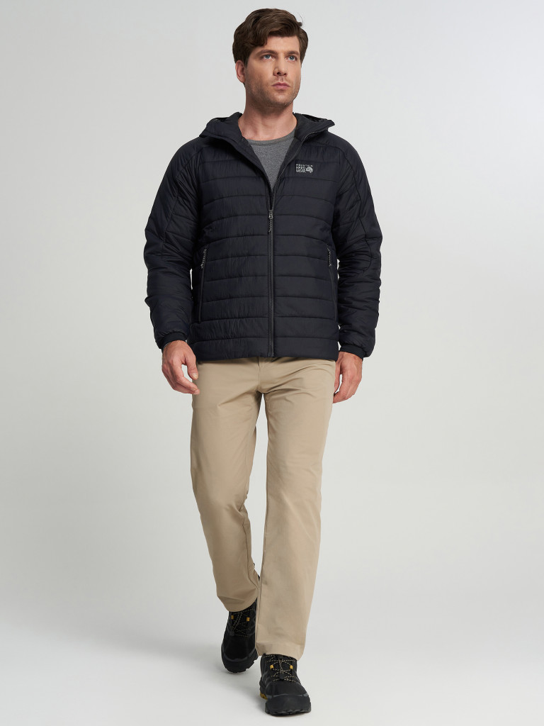 Куртка утепленная рипстоп мужская Mountain Hardwear Free Element Hooded Jacket