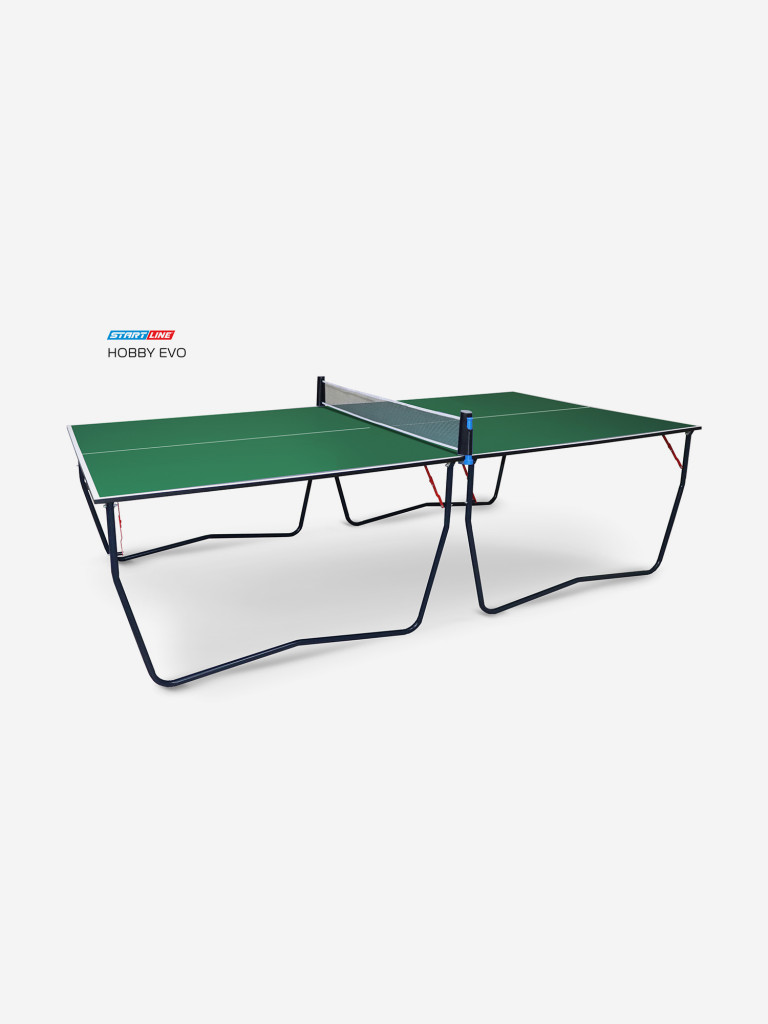 Стол теннисный Start Line Hobby EVO, для помещений, зелёный