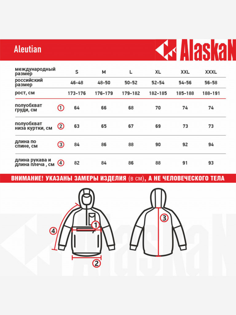 Анорак мужской Alaskan Aleutian (куртка мужская)