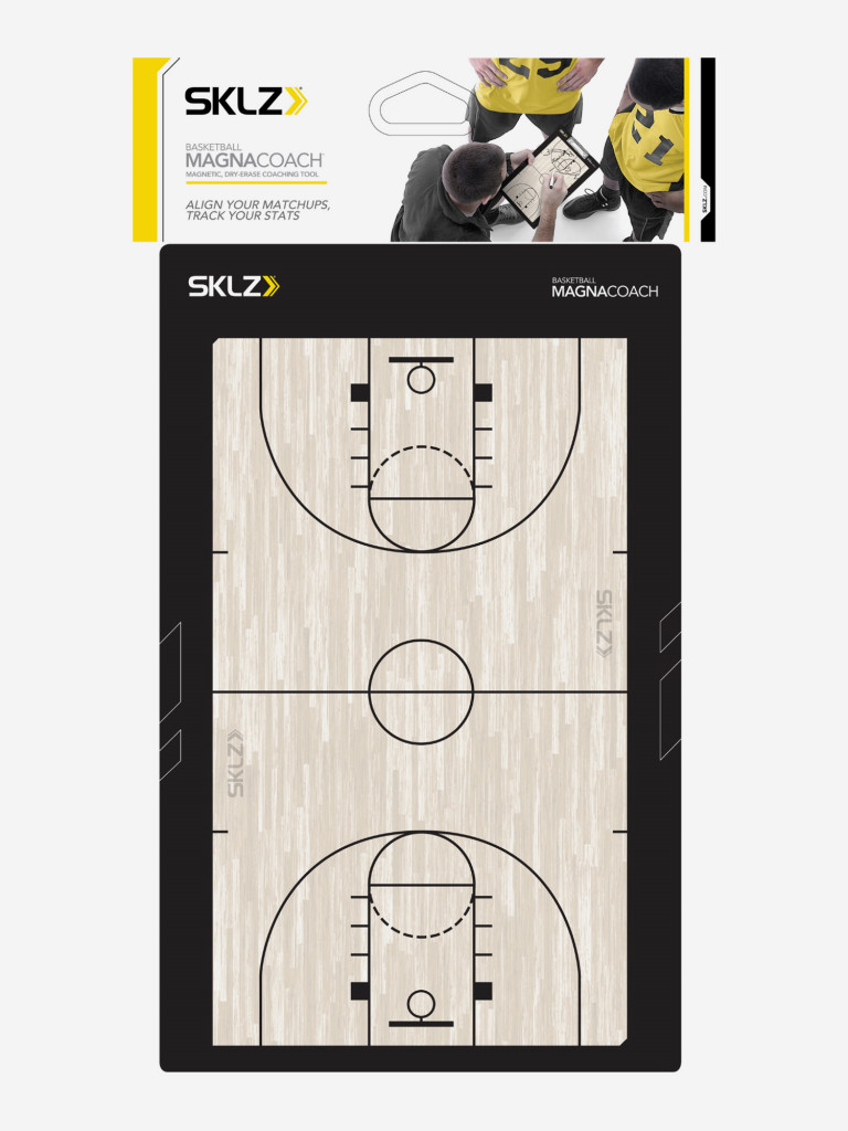 Доска тактическая SKLZ Basketball Magnacoach мультицвет цвет — купить за  4999 руб., отзывы в интернет-магазине Спортмастер