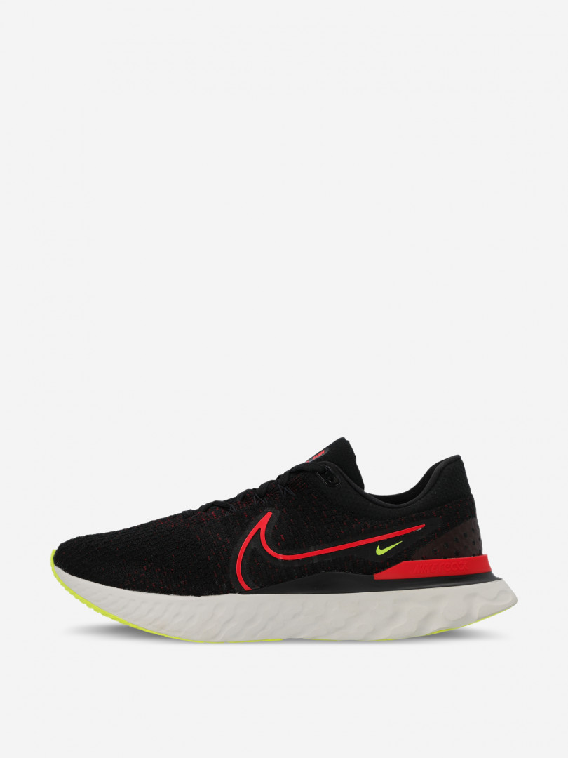 фото Кроссовки мужские nike react infinity run fk 3, черный