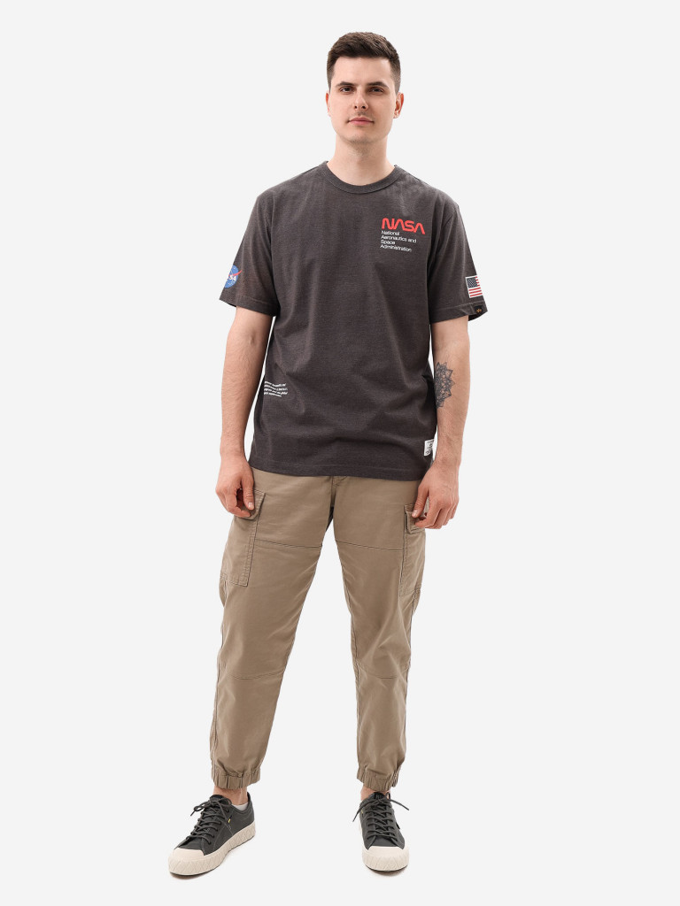 Футболка NASA Worm Logo Alpha Industries