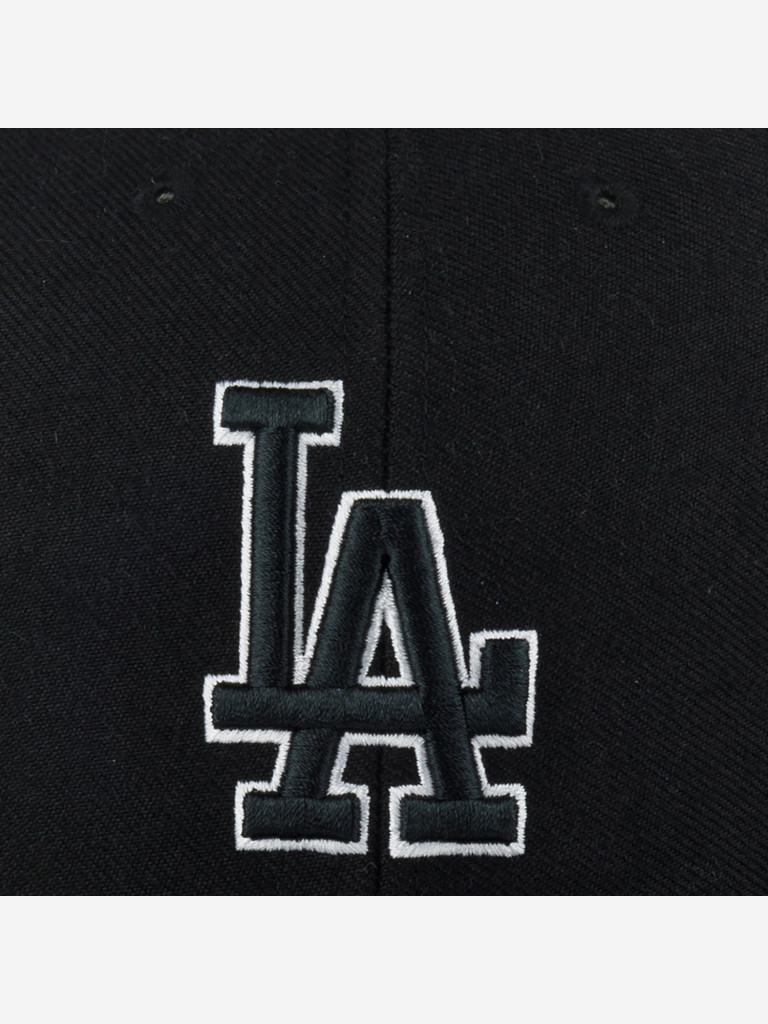 Бейсболка 47 BRAND B-MVP12WBV-BKС Los Angeles Dodgers MLB (черный)