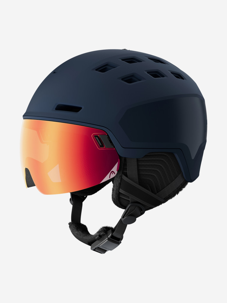 Шлем горнолыжный Head Radar PRO с визором S2 (VLT 28%)