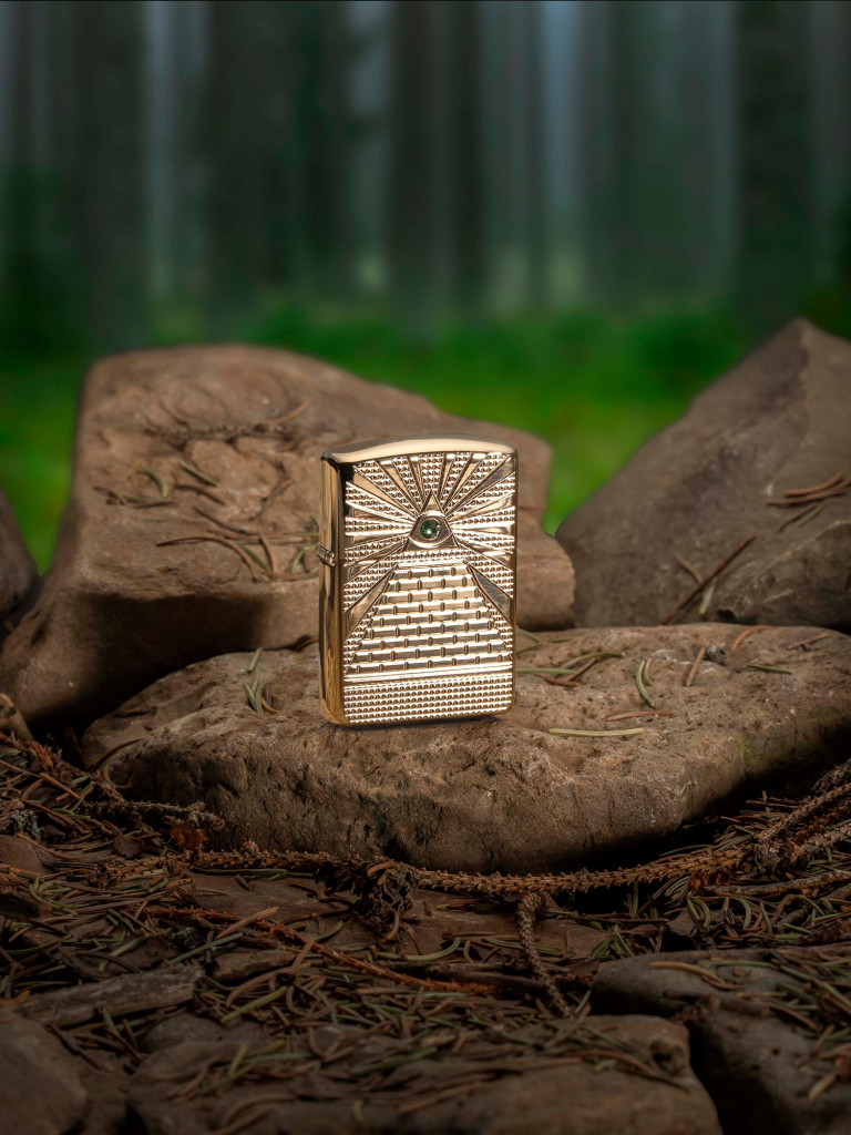 Зажигалка бензиновая ZIPPO 49060 Armor Eye of Providence