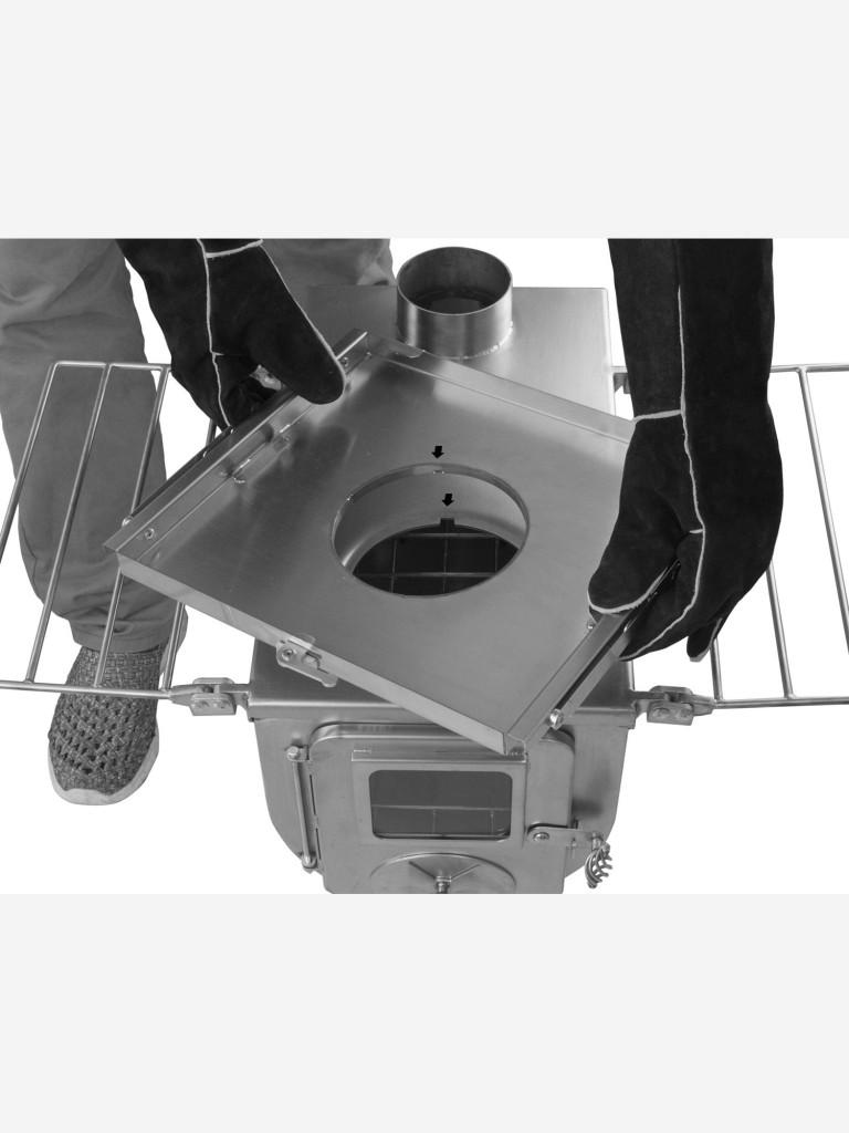 Походная коптильня складная Winnerwell Fastfold Smoker Large, нерж. ст. AISI 304