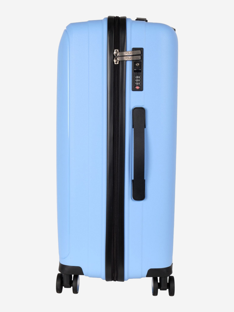 Чемодан Polar РР829 "Blue 24" пластик PP (полипропилен) средний"