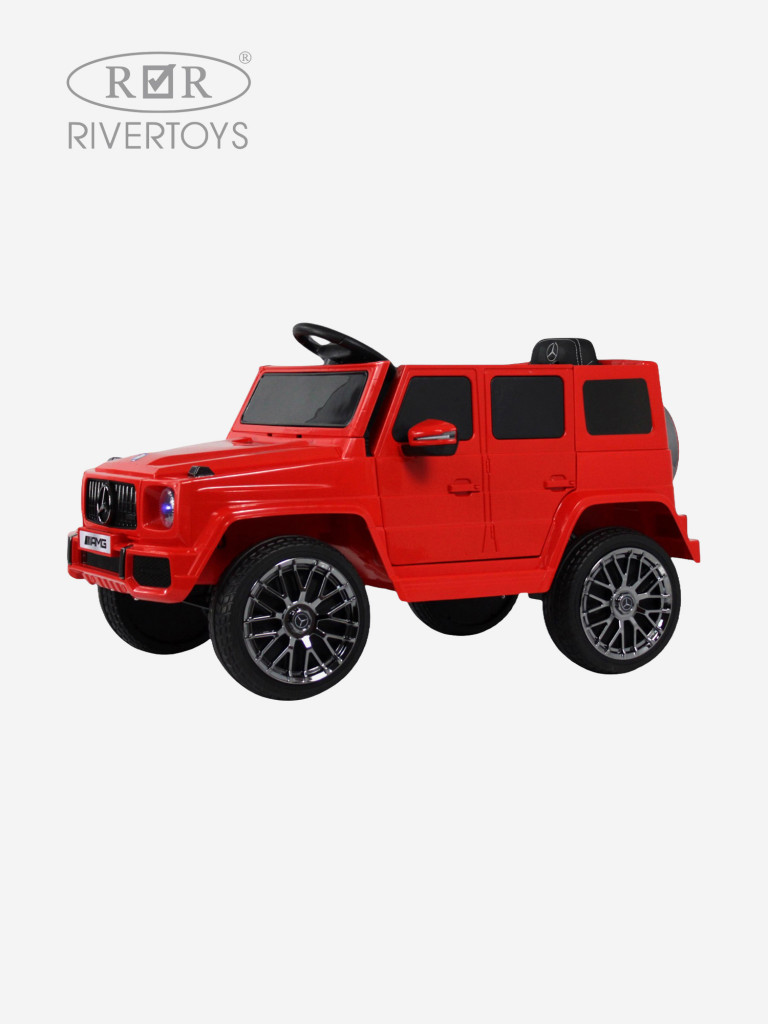 Детский электромобиль RIVERTOYS Mercedes-AMG G63(G222GG) красный