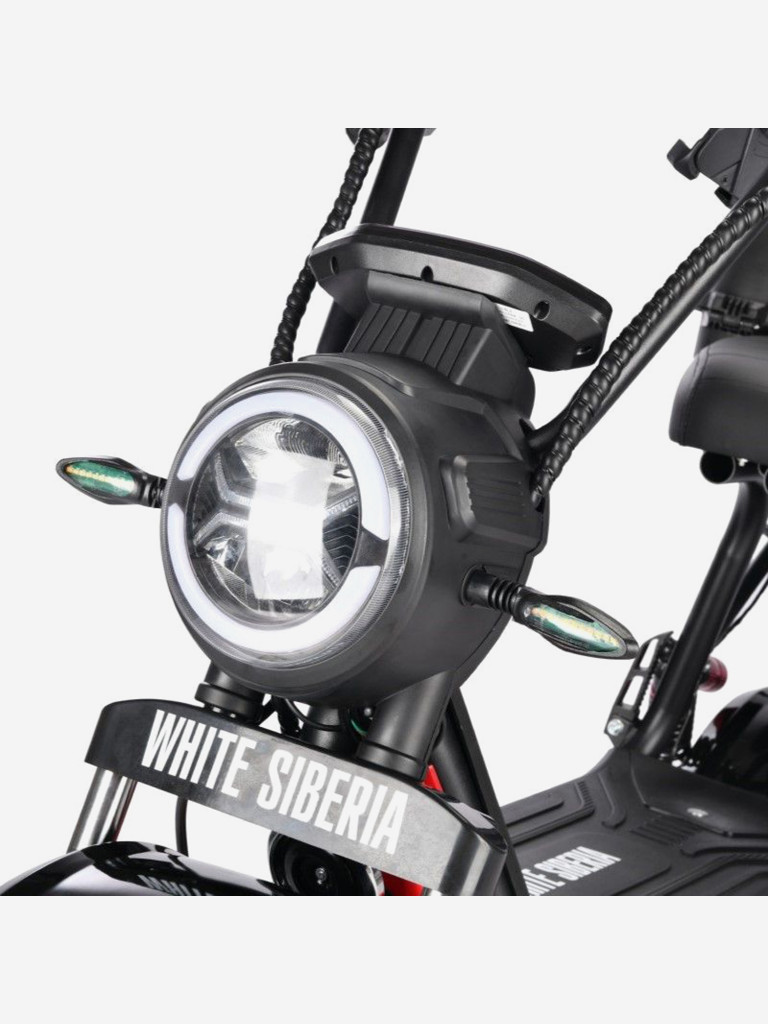 Электроскутер WHITE SIBERIA MINI R 2.0