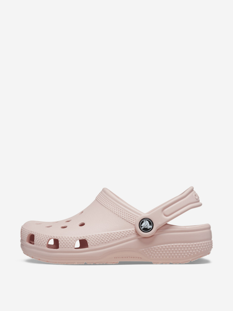 Сабо детские Crocs Classic Clog K бледно-розовый цвет — купить за 4299  руб., отзывы в интернет-магазине Спортмастер