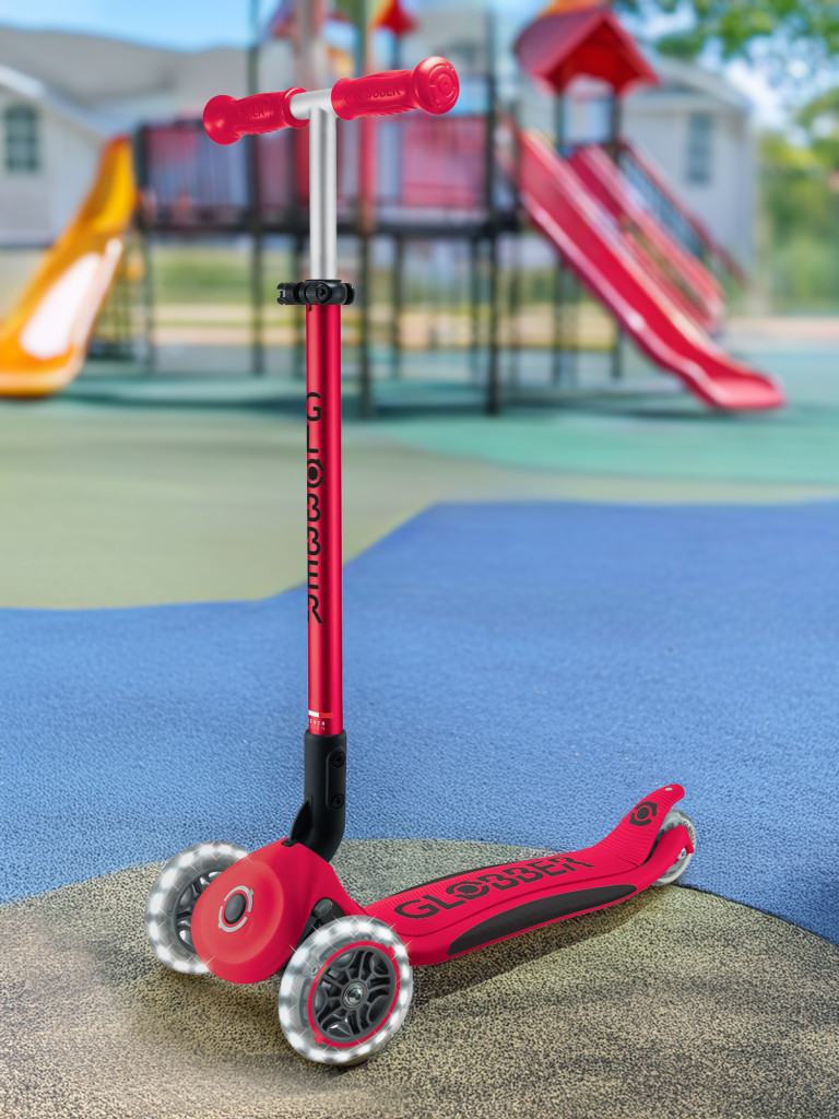 Самокат детский Globber Primo Foldable Plus Lights